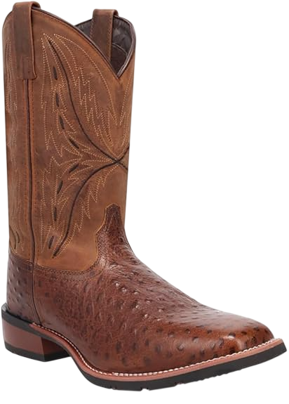Mens Stride Ostrict Print Square Toe Casual Boots by Laredo