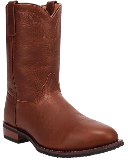 Laredo Mens Vaughn Round Toe Zippered Casual Boots